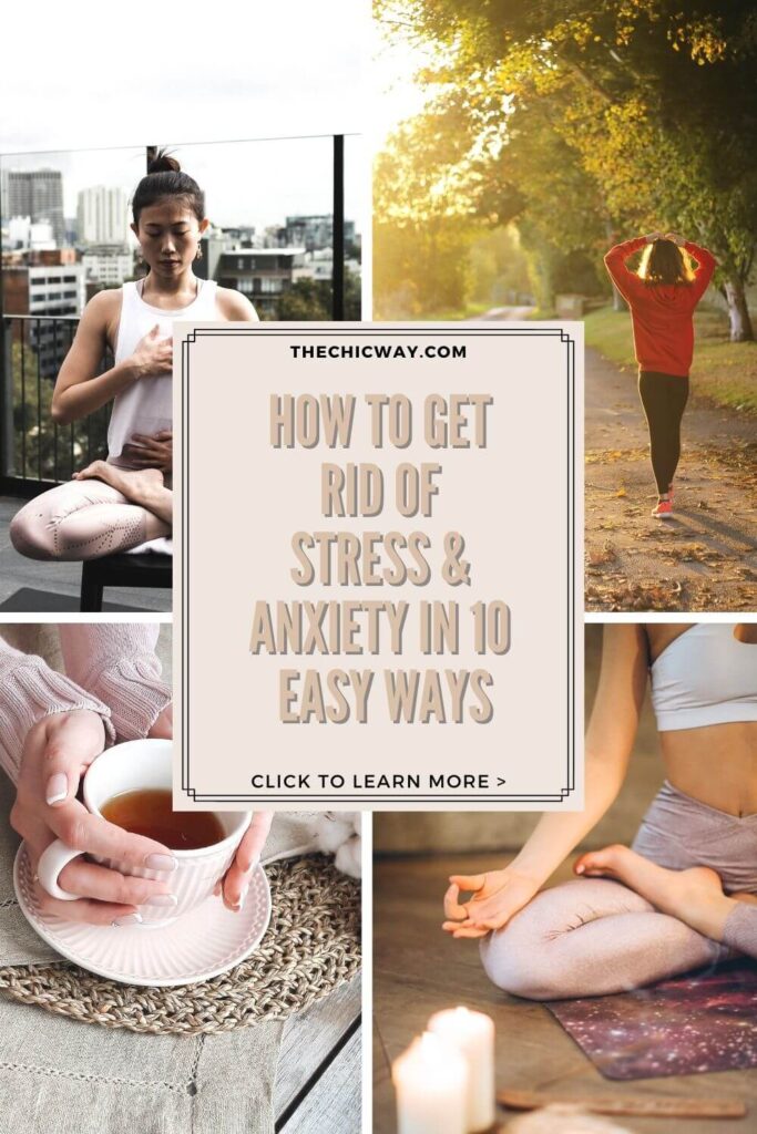 Pinterest image for this Blog post How to Reduce Stress